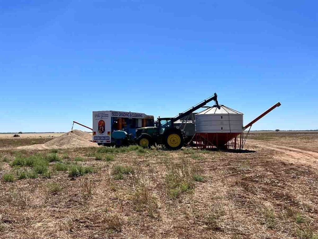 Farm Mobile Seed Grading and Treating