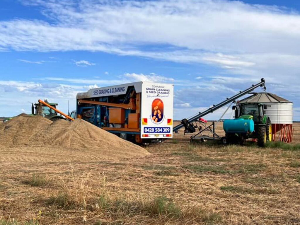 Farm Mobile Seed Grading and Treating Truck